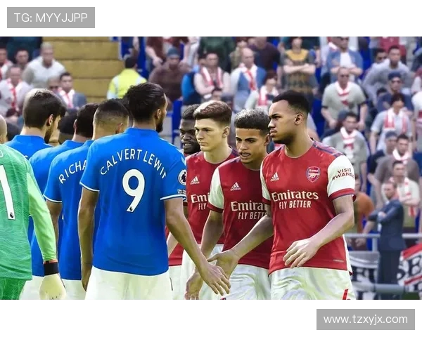 埃弗顿与阿森纳精彩对决集锦回顾赛场瞬间尽在掌握